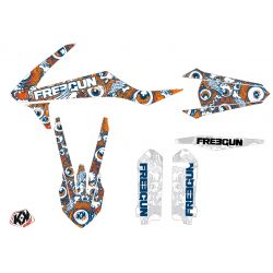 Kit Déco Moto Cross Freegun Eyed KTM 125 SX Orange LIGHT