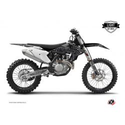 Kit Déco Moto Cross Zombies Dark KTM 125 SX Noir LIGHT