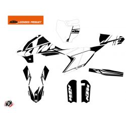 Kit Déco Moto Cross Reflex KTM 65 SX Blanc