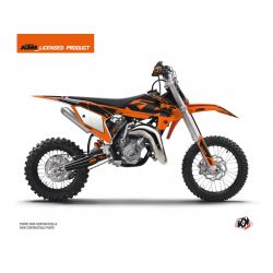 Kit Déco Moto Cross Retro KTM 65 SX Orange