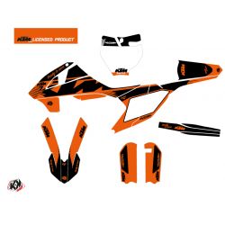 Kit Déco Moto Cross Retro KTM 65 SX Orange