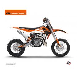 Kit Déco Moto Cross Skyline KTM 65 SX Orange