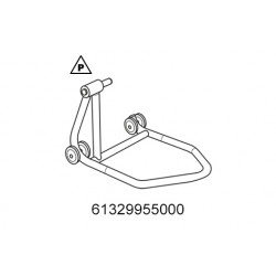 DISPOSITIF DE LEVAGE DE LA ROUE ARRIÈRE (MONOBRAS OSCILLANT) pour KTM 1290 SUPERDUKE R/GT (14-23) et 1390 SUPERDUKE-R (24)