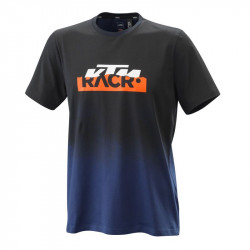 T-SHIRT KTM HOMME "CAIROLI RACR TEE" NOIR/BLEU