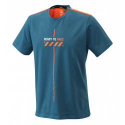 T-SHIRT KTM HOMME "PURE STYLE TEE BLEU" 2021