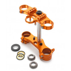 T de fourche Factory Orange anodisé KTM pour 790 et 890 ADVENTURE / R / RALLY