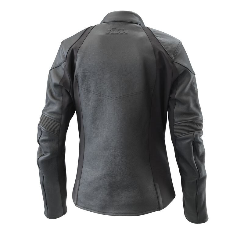 Blouson Cuir Moto Femme Ktm Women Aspect Leather Jacket Sizepowerwear S