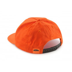 CASQUETTE ENFANT KTM "KIDS RADICAL FLAT CAP" ORANGE