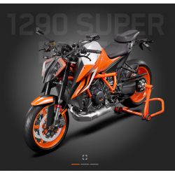 Protection de pignon de sortie de boîte Carbone pour KTM 1290 SUPER DUKE (V3)