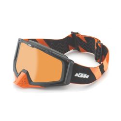 ECRAN RACING GOGGLES SINGLE LENS ORANGE