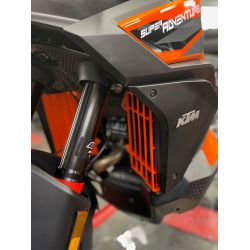 GRILLE DE PROTECTION DE RADIATEUR Orange pour KTM 1290 SUPER ADVENTURE R/S (21-22)