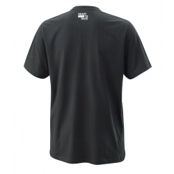 T-SHIRT HOMME KTM "GRID TEE" NOIR