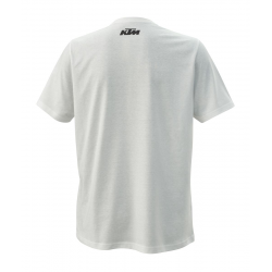 T-SHIRT HOMME KTM "CAMO TEE" BLANC