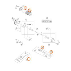 Kit filtre à huile pour KTM 390 ADVENTURE (20-23)