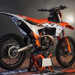 Jeu de protection de cadre Orange Factory Racing pour KTM SX/SX-F (23-) et EXC/EXC-F (24-)