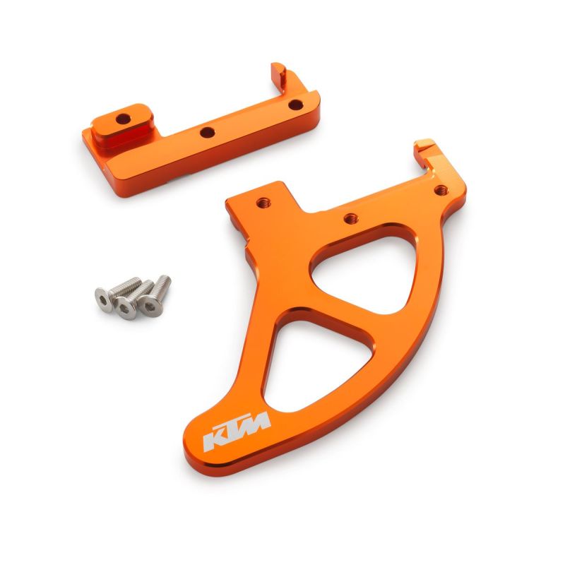 Protection de disque de frein arrière  aluminium anodisée Orange pour KTM SX/SX-F(04-24) et EXC/EXC-F/TPI (04-24)