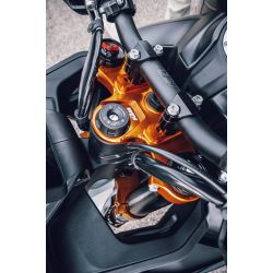 T de fourche Factory Orange anodisé KTM pour 790 et 890 ADVENTURE / R / RALLY