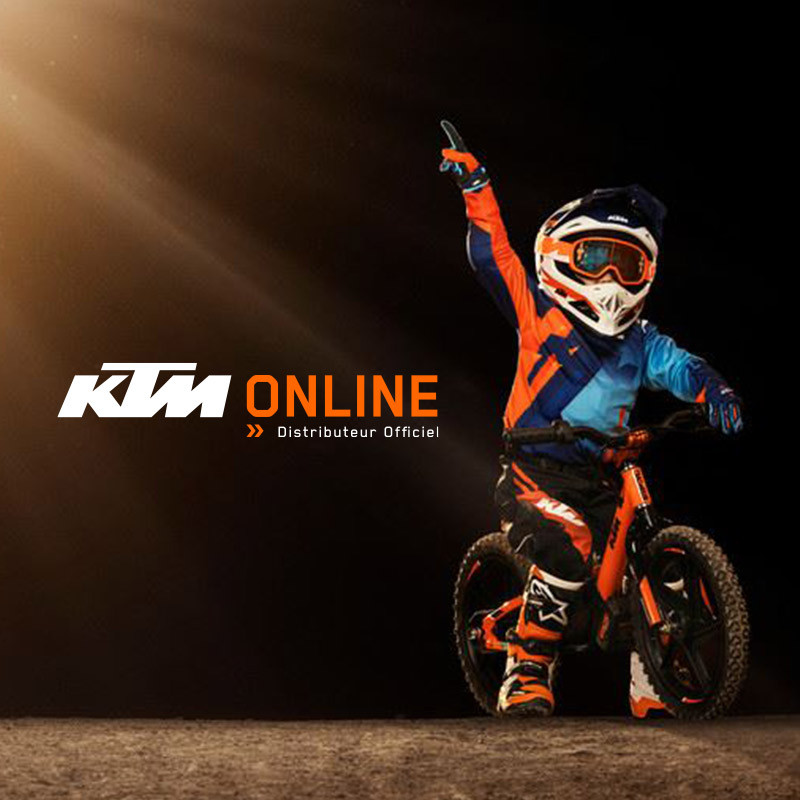 Découvrez les nouvelles Draisiennes ÉLECTRIQUES KTM FACTORY REPLICA STACYC